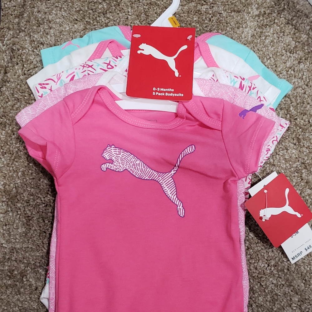 Puma onesies
